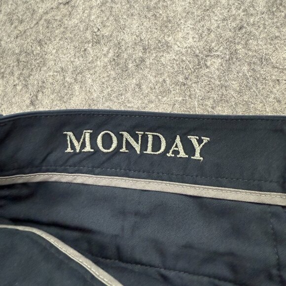 Bonobos Monday Weekday Warrior Pants Men 36 x 30 Blue Straight Fit 11600 - Picture 5 of 16